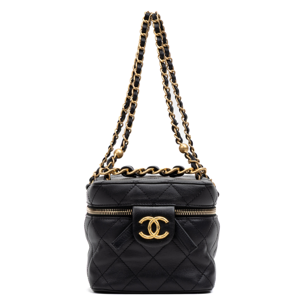 Chanel Chain Bar Vanity Case Small